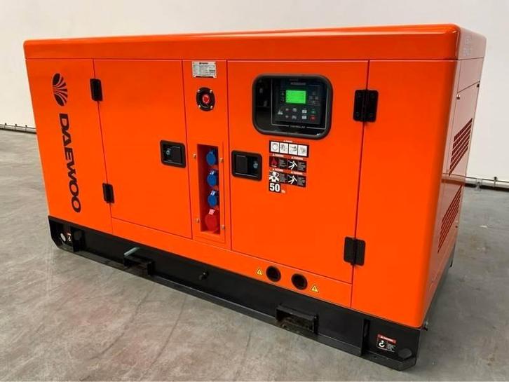 Nieuwe Daewoo 50kVA Noodstroom Aggregaat - Direct Inzetbaar!, Doe-het-zelf en Verbouw, Aggregaten, Ophalen