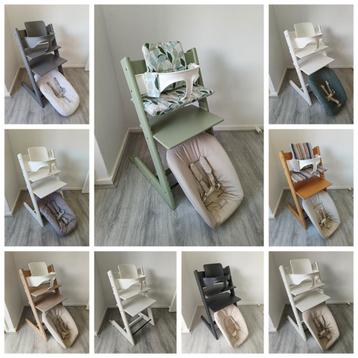 Diverse complete Stokke Tripp Trapp sets: VERZENDEN mogelijk beschikbaar voor biedingen