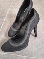 Mooie zwarte pumps maat 40, Ophalen of Verzenden, Zo goed als nieuw, Zwart