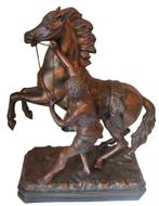 Antiek paard met temmer, Antiek en Kunst, Ophalen