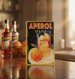APEROL SPRITZ Retro Bar art deco metalen Wandbord bar, Verzenden, Nieuw
