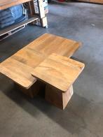 Salontafel Set ban 3 Trio Mango Hout, Ophalen, 50 tot 100 cm, 100 tot 150 cm, Nieuw