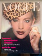 Vogue Italia November 1983 : Pam Ross by Hiro, Ophalen of Verzenden, Gelezen