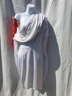 bijzondere wit rode jurk. Mt S, Carnaval, ., Ophalen of Verzenden, Zo goed als nieuw