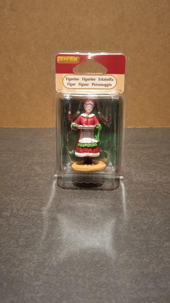 Lemax Mrs. Claus Cookies, kerstdorp poppetje, Diversen, Kerst, Nieuw, Ophalen