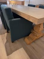Betonlook tafel met 4 stoelen - Kloostermans, Ophalen