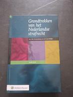 Grondtrekken Nederlandse Strafrecht Rechtsgeleerdheid jaar 1, Boeken, Ophalen of Verzenden, Wolters Kluwer, Beta, WO