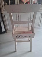 riviera Maison eetstoel diner met bakje, Huis en Inrichting, Stoelen, Ophalen, Gebruikt, Eén