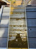 Gebruikte glasplaat 40x110 cm, Doe-het-zelf en Verbouw, Glas en Ramen, Ophalen, Gebruikt, Minder dan 80 cm, 80 tot 120 cm