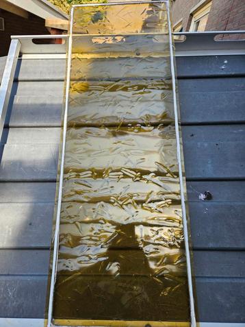 Gebruikte glasplaat 40x110 cm beschikbaar voor biedingen