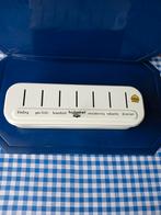 Brabantia huishouddoos spaarpot. 14,95, Verzamelen, Spaarpotten, Ophalen of Verzenden, Zo goed als nieuw, Metaal of Blik, Overige thema's