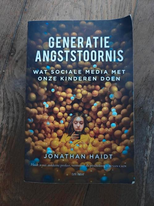 Jonathan Haidt - Generatie angststoornis, Boeken, Filosofie, Zo goed als nieuw, Ophalen of Verzenden