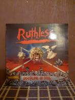 LP Ruthless - Dicipline of steel - 1986, Cd's en Dvd's, Vinyl | Hardrock en Metal, Ophalen of Verzenden, Zo goed als nieuw