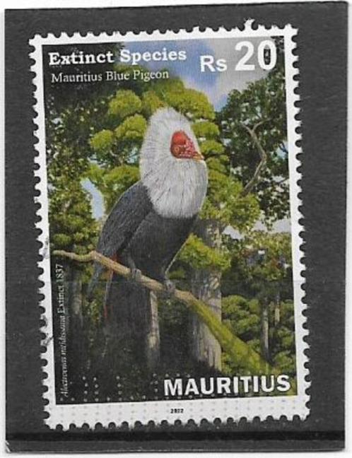 Mauritius 2022 Extinct Species - Mauritius Blue Pigeon Rs20, Postzegels en Munten, Postzegels | Afrika, Gestempeld, Overige landen
