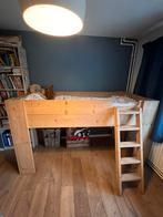 Steigerhouten Hoogslaper,  in elkaar te zetten., Ophalen, Gebruikt, Hoogslaper