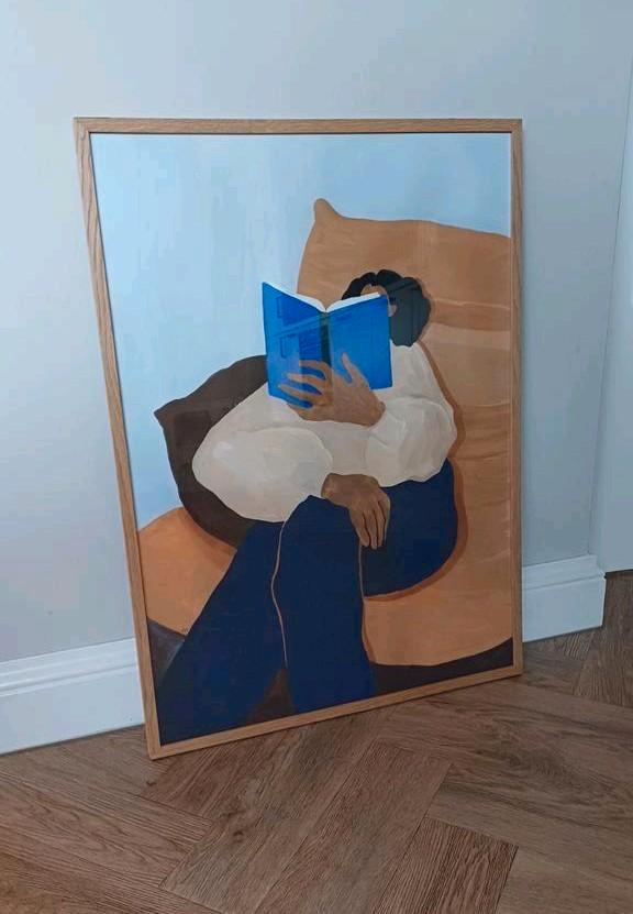 (Posterclub) Hanna Peterson ingelijst kunstwerk., Antiek en Kunst, Kunst | Schilderijen | Klassiek, Ophalen of Verzenden