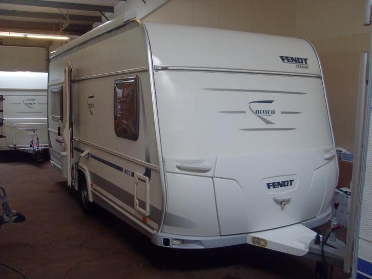 Fendt Bianco 465 FB, Caravans en Kamperen, Caravans, Bedrijf, tot en met 4, 1000 - 1250 kg, Rondzit, Fendt, Frans bed, Overige typen