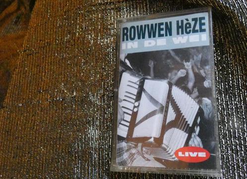 Rowwen Hèze Live, cassette, IN DE WEI- 1992, Cd's en Dvd's, Cassettebandjes, Ophalen