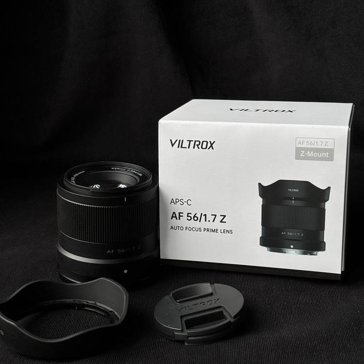 Viltrox AF 56mm F1.7 Air APS-C Lens Nikon Z-Mount Portret 85, Audio, Tv en Foto, Fotografie | Lenzen en Objectieven, Nieuw, Telelens
