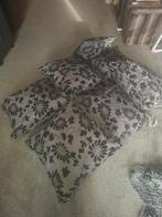7 Kelim Kussen - Grijs met Bloemen, Huis en Inrichting, Woonaccessoires | Kussens, Ophalen of Verzenden, Zo goed als nieuw, Grijs