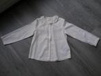 Nieuwe cyrillus meisjes blouse maat 122/128 Creme met gouden, Ophalen of Verzenden, Zo goed als nieuw, Meisje, Overhemd of Blouse