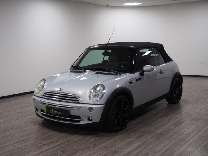 Mini COOPER CABRIO 1.6 SIDEWALK/ LEER/ AIRCO, Auto's, Mini, Bedrijf, Cooper, ABS, Airbags, Airconditioning, Boordcomputer, Centrale vergrendeling