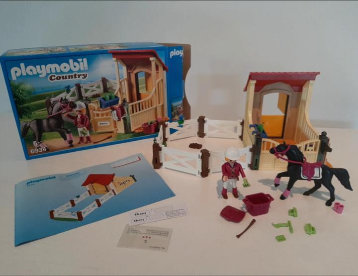 Playmobil Country Arabier met Paardenbox 6934, Kinderen en Baby's, Speelgoed | Playmobil, Zo goed als nieuw, Complete set, Ophalen of Verzenden