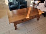 Salon tafel koloniaal massief hout 240x86x48cm, Ophalen, 50 tot 100 cm, Zo goed als nieuw, Minder dan 50 cm