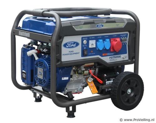 Online Veiling: Ford FGT9250E benzine stroomgenerator, Doe-het-zelf en Verbouw, Aggregaten, Nieuw