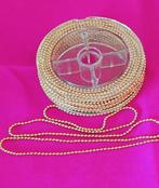 5 meter rosé goudkleurige bolletjes ketting 2mm, Hobby en Vrije tijd, Ophalen of Verzenden, Nieuw