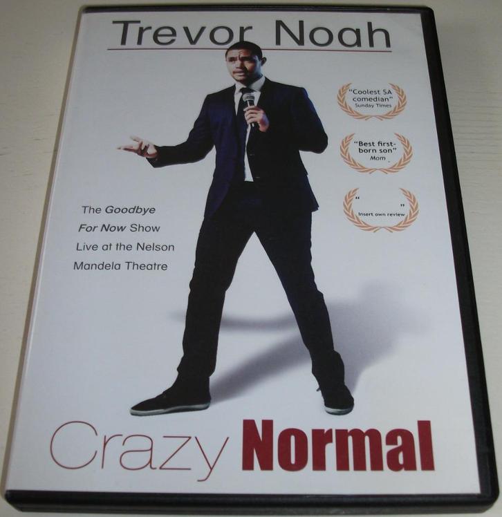 Dvd *** TREVOR NOAH *** Crazy Normal, Cd's en Dvd's, Dvd's | Cabaret en Sketches, Zo goed als nieuw, Stand-up of Theatershow, Vanaf 12 jaar