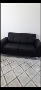 2 Banken, Ophalen, 90 cm, Zwart, Tweepersoons