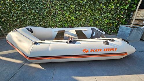 Kolibri KM-260 met elektromotor en accu, Watersport en Boten, Rubberboten, Zo goed als nieuw, Overige merken, Minder dan 70 pk