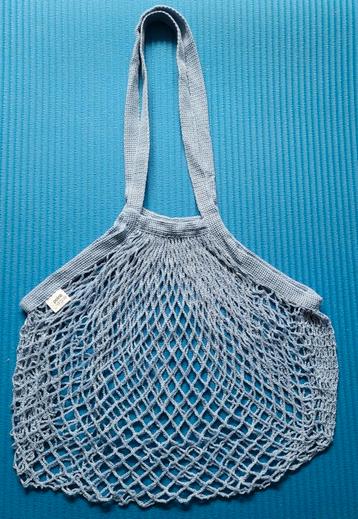 Nieuw! Parijse nettas Point-Virgule lichtblauw 40x70cm beschikbaar voor biedingen