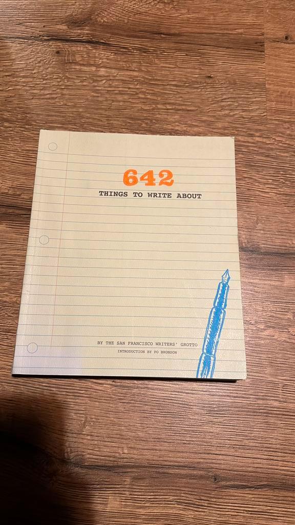 642 Things To Write About, Boeken, Studieboeken en Cursussen, Nieuw, Beta, Ophalen of Verzenden