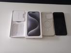 iphone 15 pro max met kleine defect - 15 pro max inc hoesje, Blauw, IPhone 15 Pro Max, Zo goed als nieuw, Zonder simlock