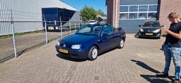 Volkswagen Golf 1.8 Cabriolet BJ1998 Blauw beschikbaar voor biedingen