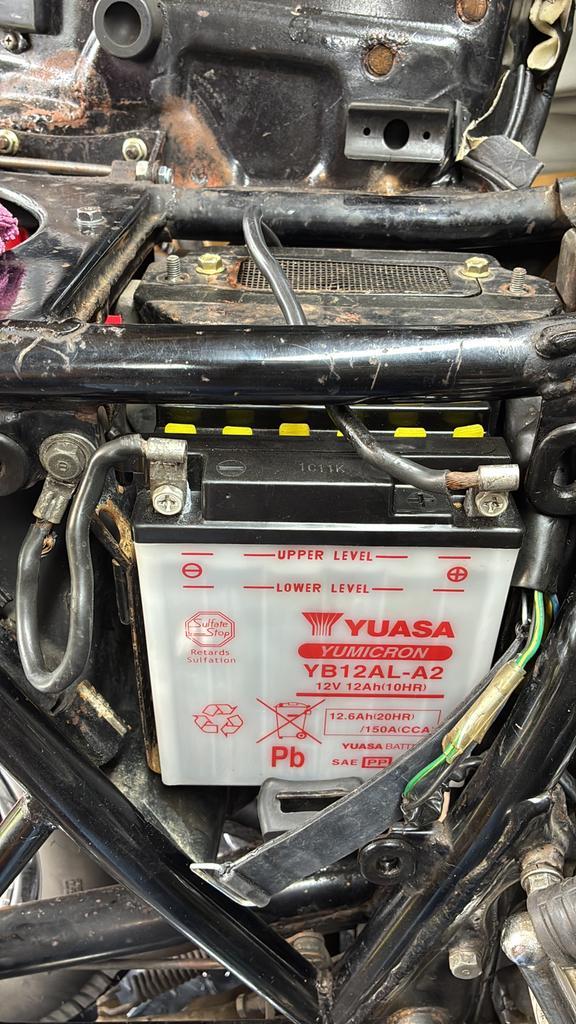 Zgan Motoraccu Yuasa YB12AL -A2, Motoren, Onderdelen | Merk-onafhankelijk, Nieuw, Ophalen