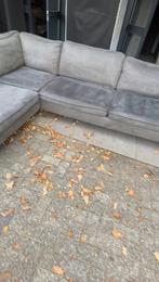 !!ACTIE!! GROENE HOEKBANK, GRATIS LEVERING, 250 tot 300 cm, Gebruikt, Hoekbank, Vierpersoons of meer