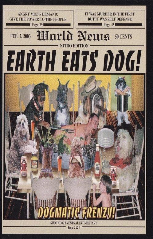 Cassettebandje Earth Eats Dog – Dogmatic Frenzy!, Cd's en Dvd's, Cassettebandjes, Zo goed als nieuw, Origineel, Pop, 1 bandje