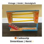 Vintage Homas Jodelbaan | Houten knikkerbaan met xylofoon, Verzenden