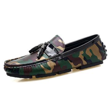 Camouflage loafers (leger instappers heren mannen mocassins) beschikbaar voor biedingen