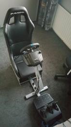 playseat logitech g29 racestuur pedalen, Computers en Software, Joysticks, Ophalen, Zo goed als nieuw