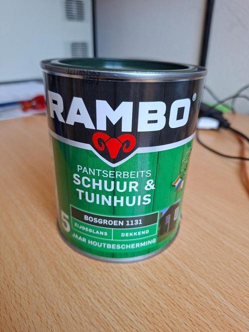 Rambo Pantserbeits, Doe-het-zelf en Verbouw, Verf, Beits en Lak, Nieuw, Beits, Minder dan 5 liter, Groen, Ophalen of Verzenden