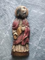 Houten religieuze Wandbeeld, Antiek en Kunst, Ophalen of Verzenden