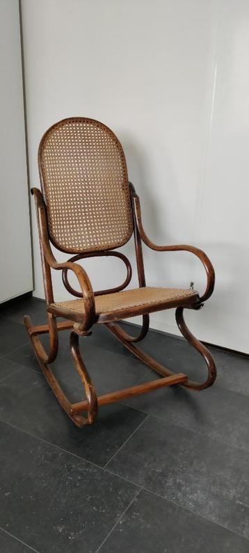 Rotan Vintage Schommelstoel