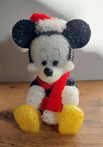 2. 1 Leuke Mickey Mouse kerst met licht beschikbaar voor biedingen