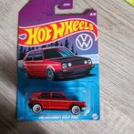 Hot Wheels Volkswagen Golf MK2 Red Car Walmart Exclusive, Nieuw, Ophalen of Verzenden