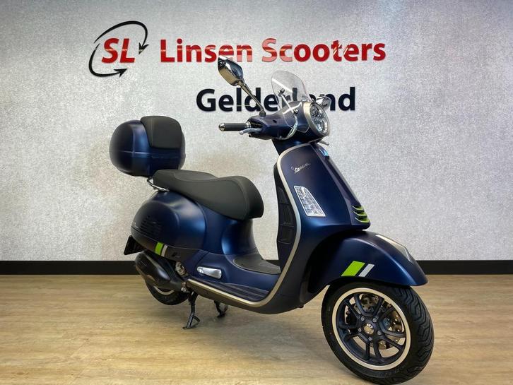 Vespa GTS 300 HPE SuperTech Blu Energico 2023, Motoren, Motoren | Piaggio, Particulier, Scooter, 12 t/m 35 kW, 1 cilinder, Ophalen