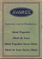 Avaros Ideal instructieboek handleiding bromfiets (7590z), Ophalen of Verzenden, Zo goed als nieuw
